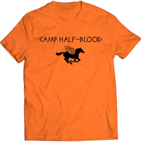 Percy jackson orange t shirt Clearance