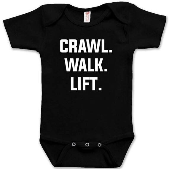 Baby Vest Crawl Lift funny Walk