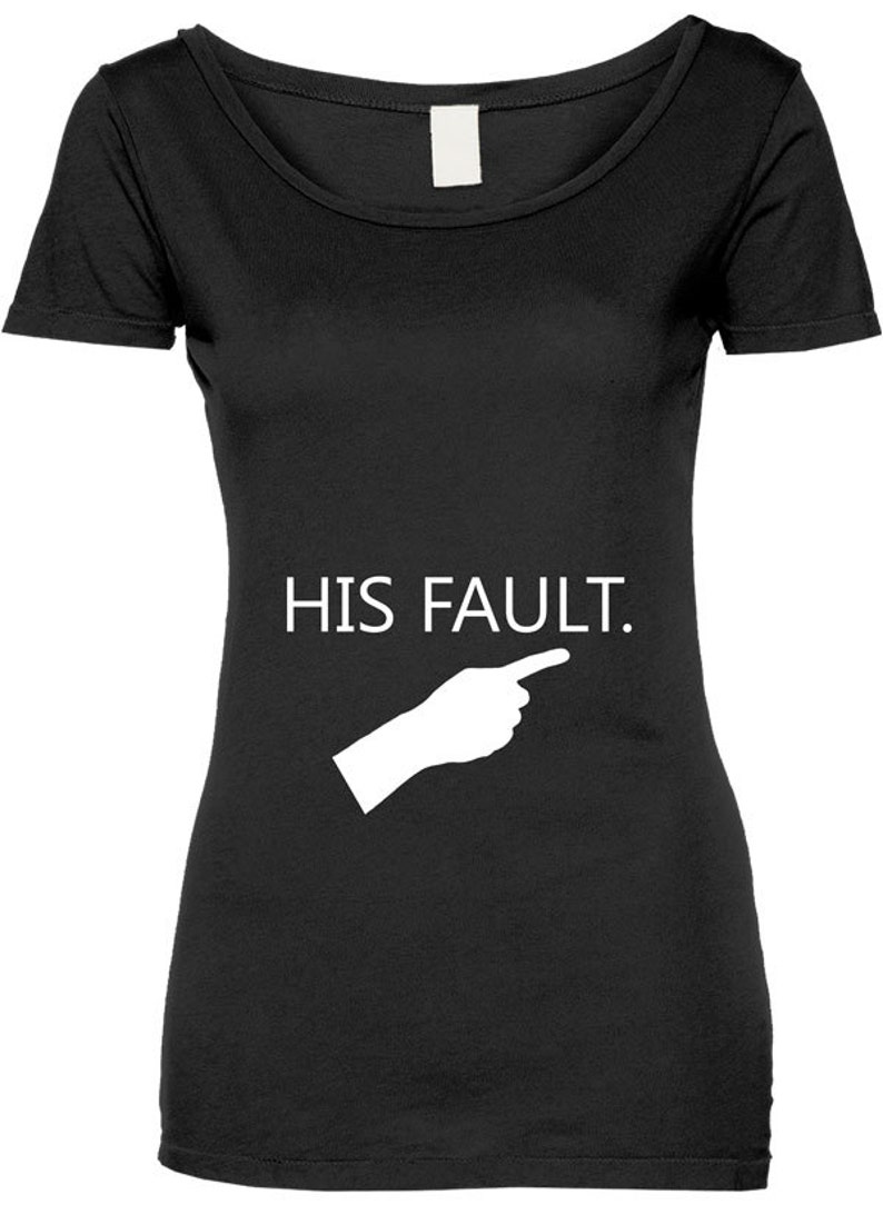 Funny His Fault Tshirt Gift T-shirt Tee Shirt Womens Mother | Etsy