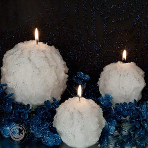 Snowball Candles - Duftende Schneenacht