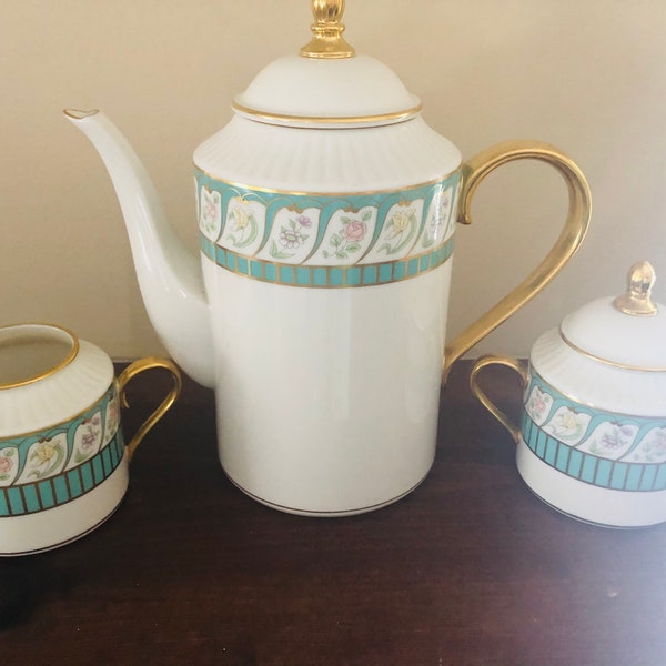 Lenox Coffee Pot Etsy