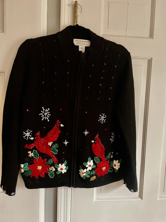 Vintage Ugly Christmas Cardigan Sweater 