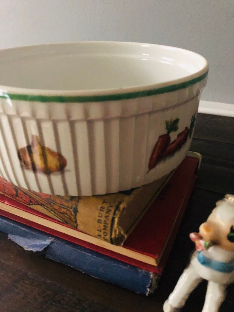 Pillivuyt Soufflé Casserole DishMade in France Great Ribbed Etsy