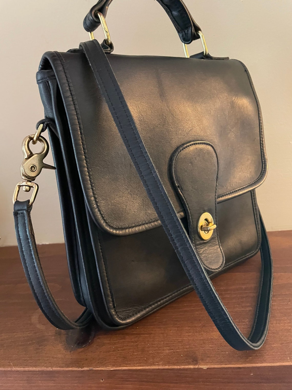 Beautiful Authentic Vintage Coach Crossbody Station Bag 5130 Etsy