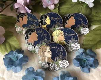 CLEARANCE | Court of Dreams Enamel Pin Set | ACOTAR