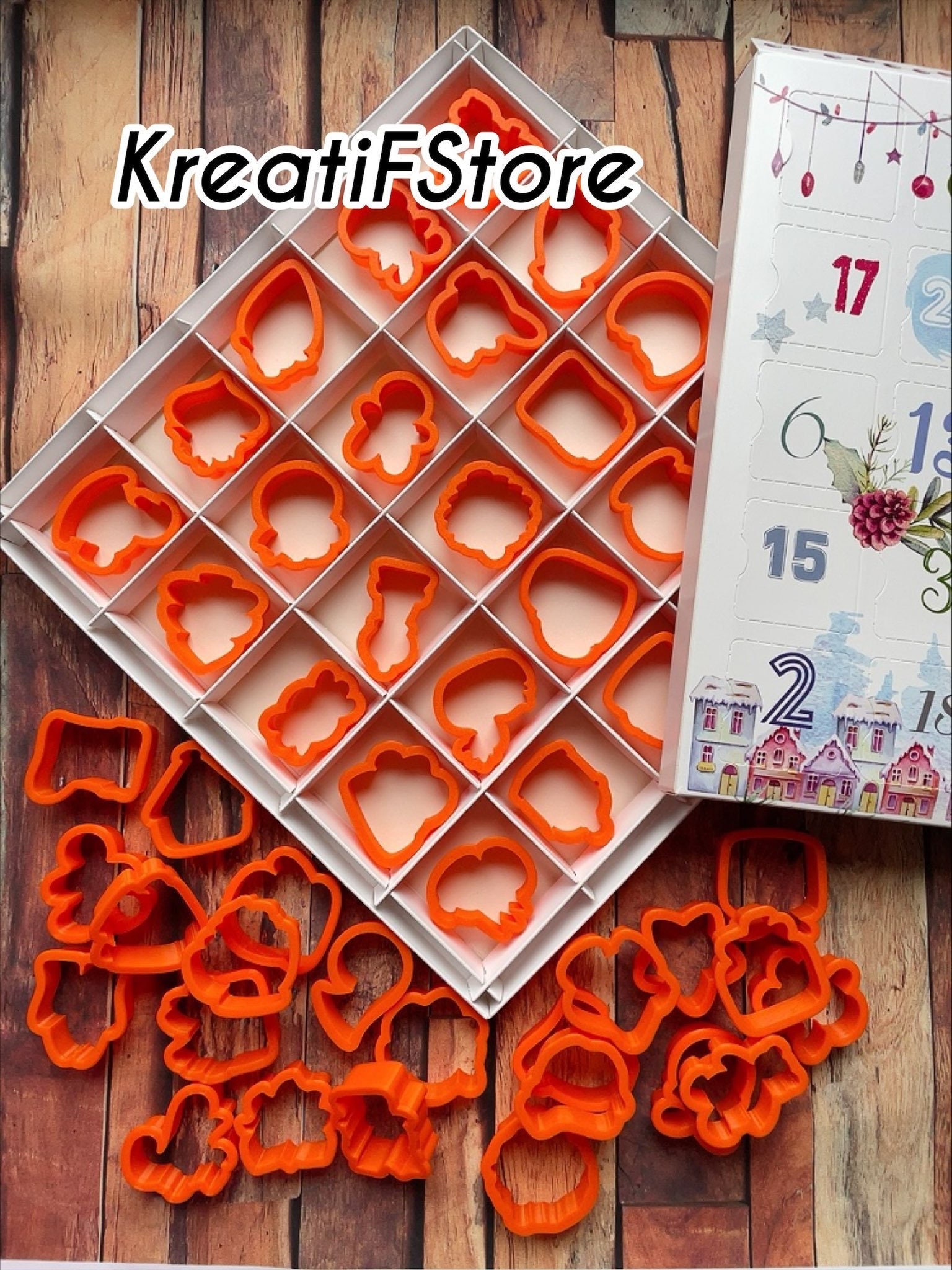 MINI Cutters for Advent Calendar Cookie Cutters 1193 1204 Etsy Canada MINI Cutters for Advent Calendar Cookie Cutters 1193 1204 Etsy Canada