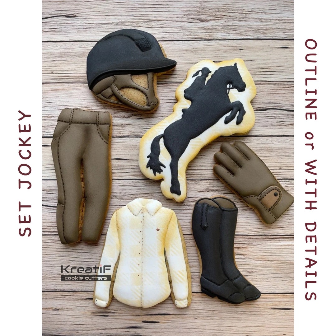 Horses Jockey Collection, Cookie Cutters 908 Etsy