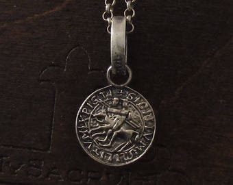 Templar Seal Lighter Windproof FREE ENGRAVING Masonic Gift 366