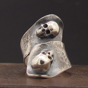 MySacrum  SKULL RING-Silver 925