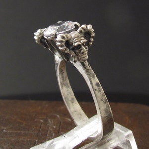 MySacrum  DEVIL RING ENGAGEMENT-Silver 925