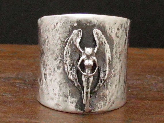 Mysacrum ANGEL Ring.silver 925 - Etsy