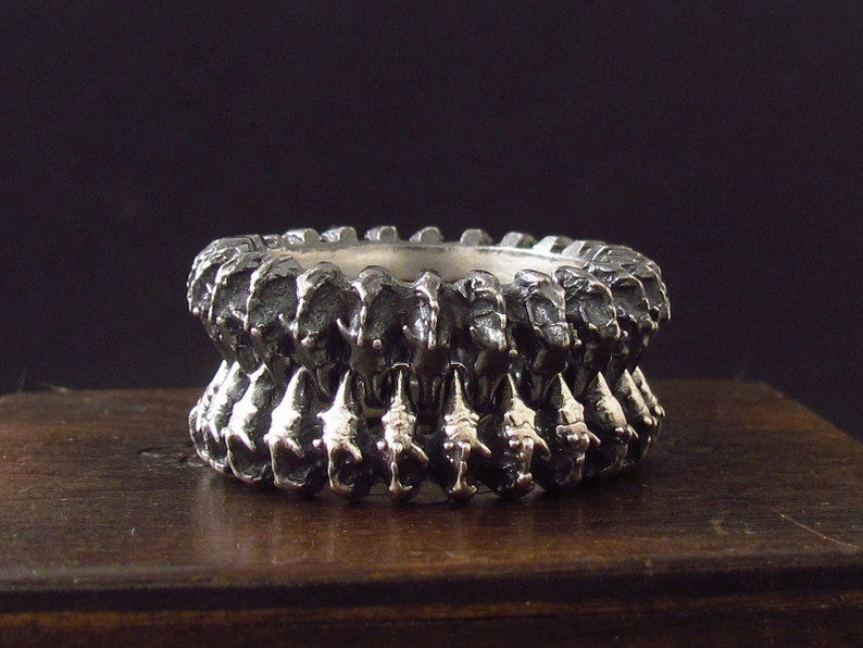 Mysacrum HORSE Ringssilver Ring Etsy