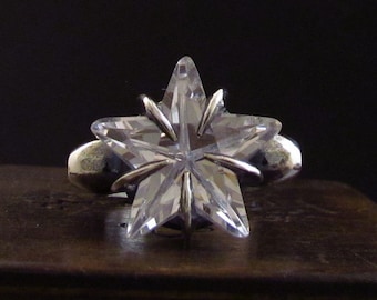 MySacrum STAR RING SKULLS-Silver Ring