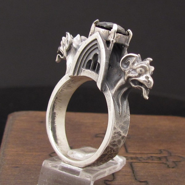 MySacrum  GARGOYLE RING -Silver Ring