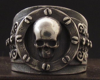MySacrum  SKULL RING-Silver ring