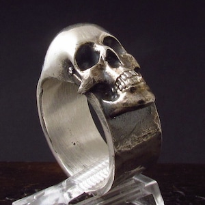 MySacrum SKULL BAND-Silver Ring