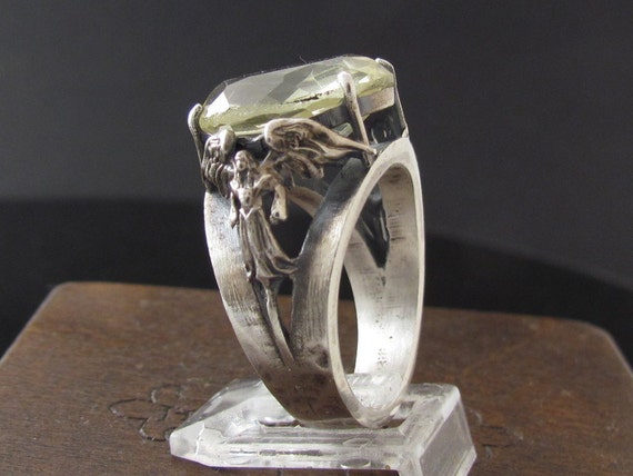 Mysacrum GUARDIAN ANGEL Ring-silver 925 - Etsy