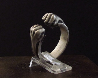 MySacrum  BE STRONG  RING-Silver 925