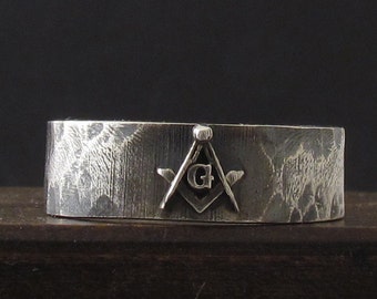 MySacrum  MASTER MASON BAND-Silver Ring