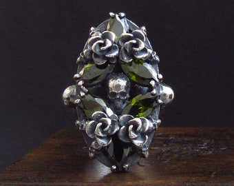 MySacrum SKALLAR OCH ROSOR - Silverring