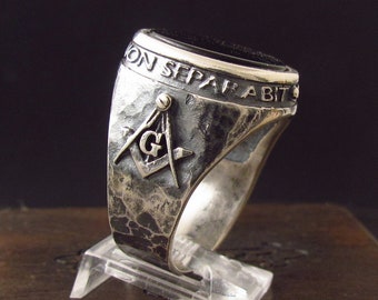 MySacrum MASTER MASON RING-Silver Ring