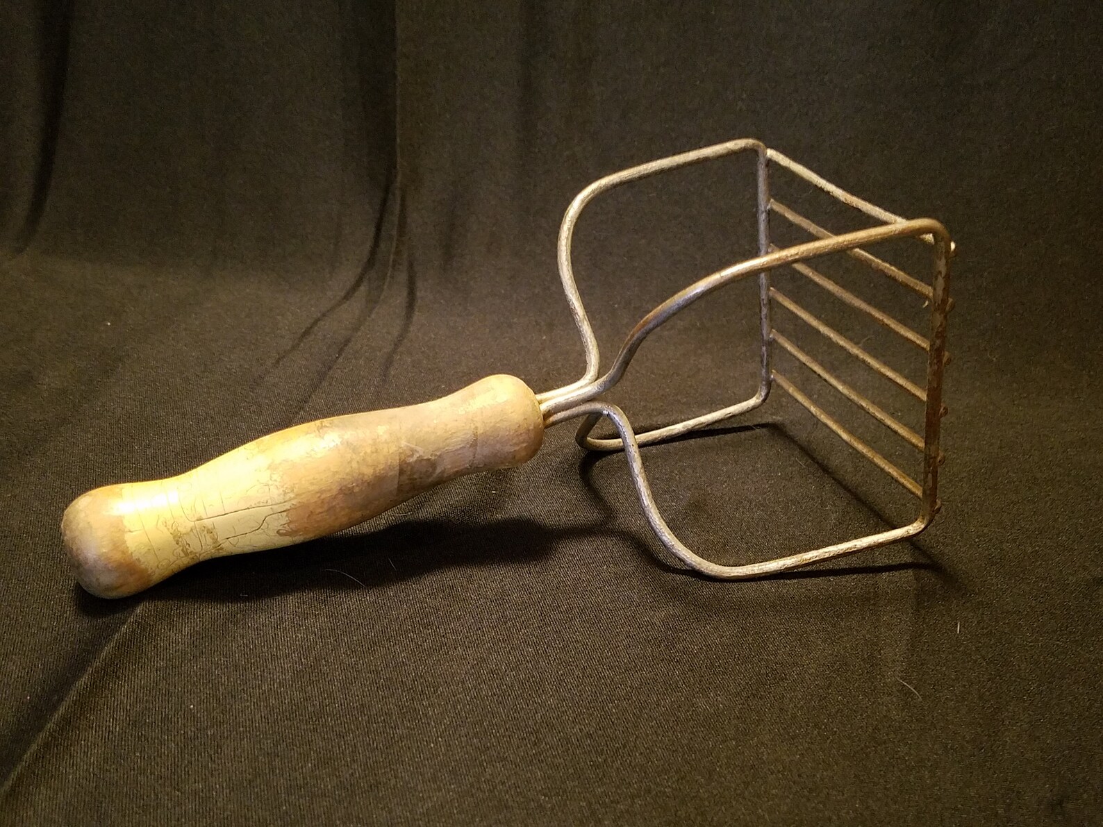 Antique Potato Masher Aluminum 1940. FREE Shipping. Etsy