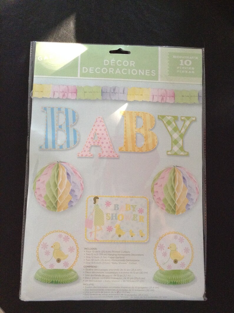 Baby Shower Decoration Kit Baby Shower Ideas Hanging Etsy Baby Shower Decoration Kit Baby Shower Ideas Hanging Etsy