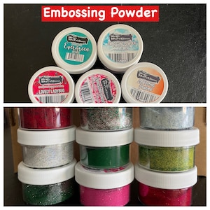 Embossing Powder, MColor Golden Gourd, Craft Embossing Powder, Craft Supplies, Gold Embossing Powder, Brutus Monroe Embossing Powder, Gold