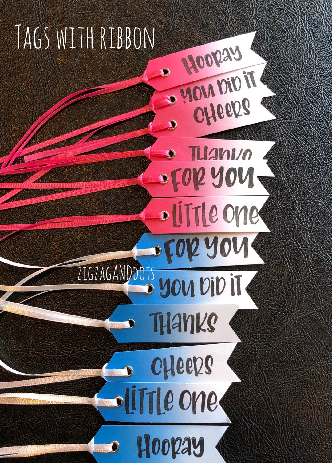 Set of 15 Decorative Gift Tags With Various Sentiments, Gift Bag Tags