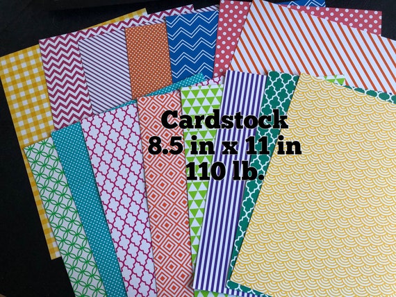110 lb Cardstock Paper
