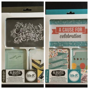 Scrapbook Journaling Cards: Chalkboard & Celebration Embellishments