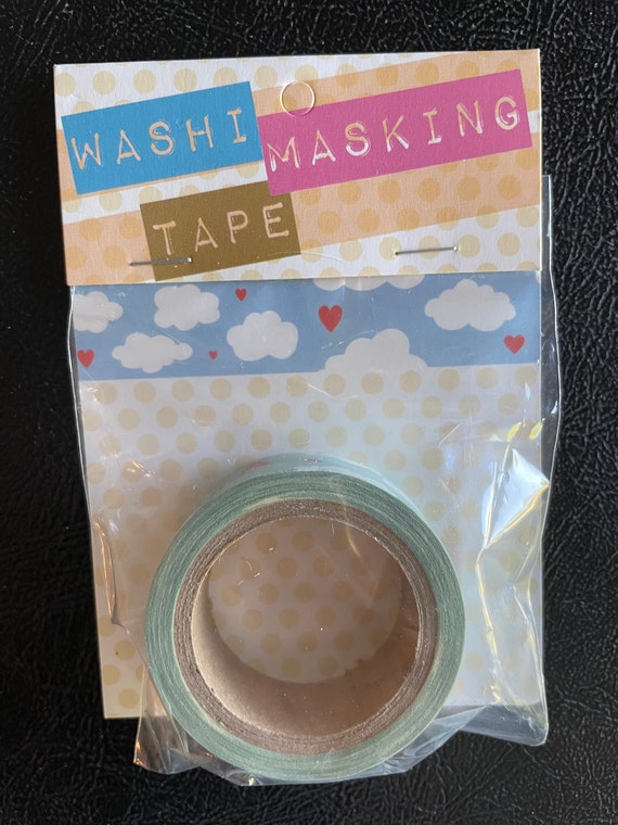 WS42B: Hello Kitty Washi Tape Samples, 18 Inches, Hawaii, Floral