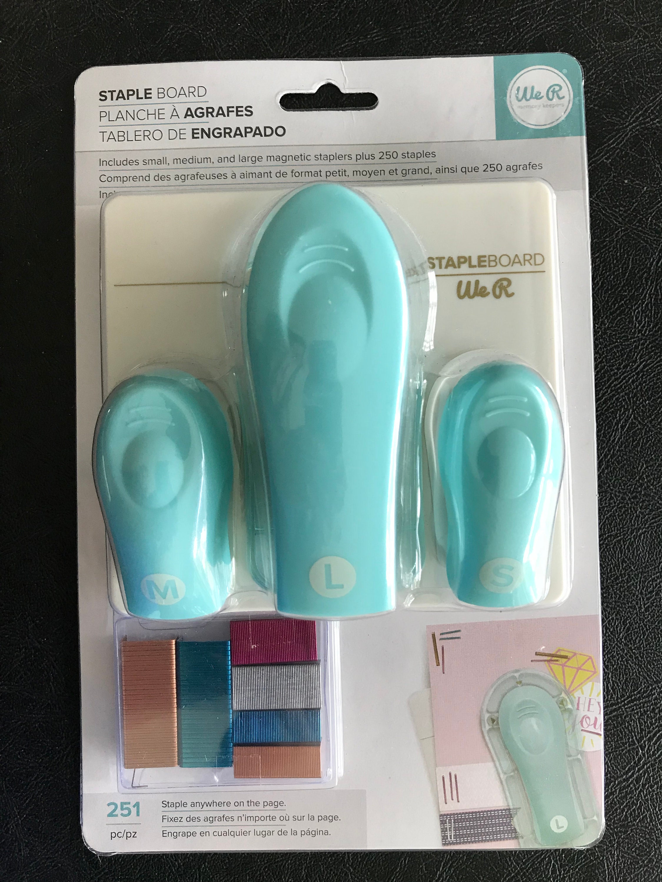 Staples Board, Colorful Staples, Craft Staples, Scrapbooking, Craft