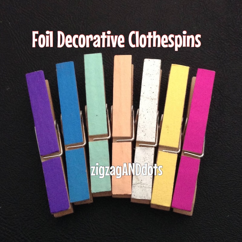 Decorative Clothespins - Etsy