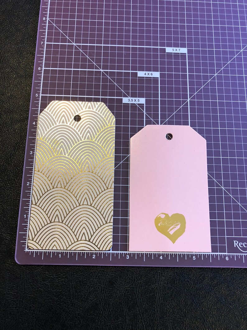 Set of 12 Decorative Gift Tags Gift Bag Tags Various Etsy