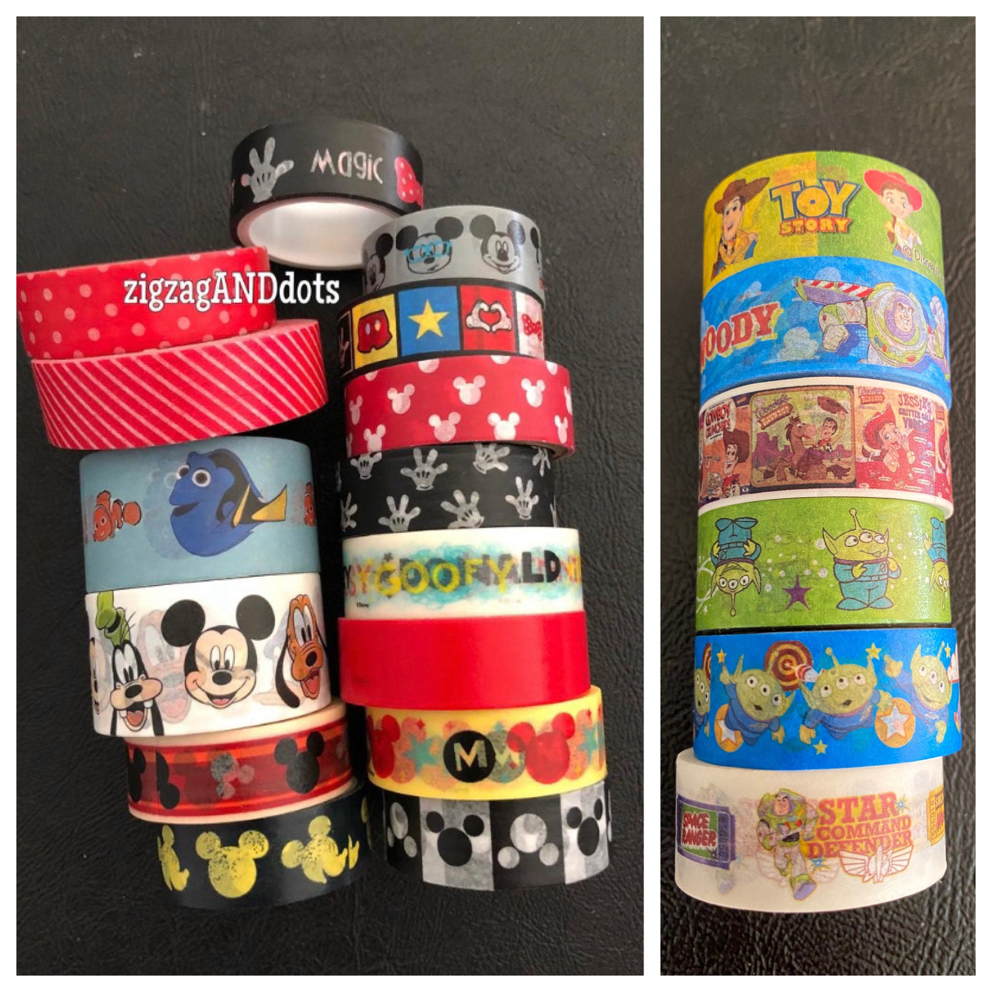 15MM Washi Tape - Valentine Mouse + Autographs – NoWhiteSpaceStickers