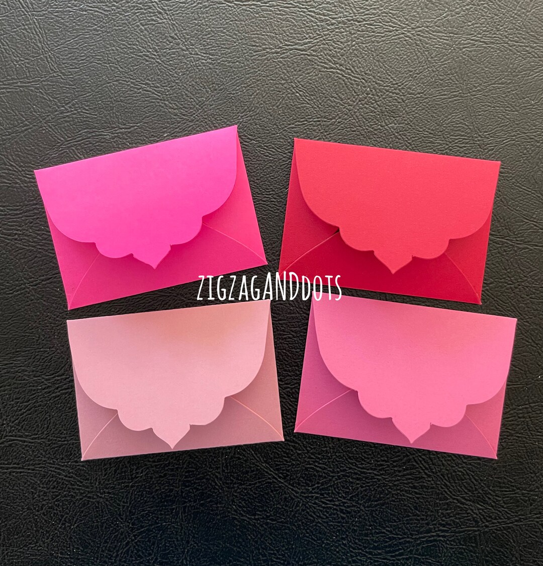 Set of 6 Mini Envelopes, Kraft Mini Envelopes, Gift Envelopes, Small ...