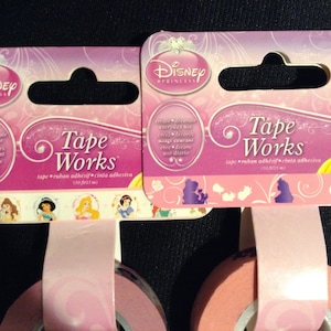 Washi Tape, Princess Theme, Disney Washi Tape, Decorative Tape, Scrapbooking, Card Making, Planner Decorations, Your Choice of 1 Roll
