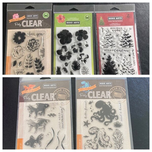 Hero Arts Stamps Etsy