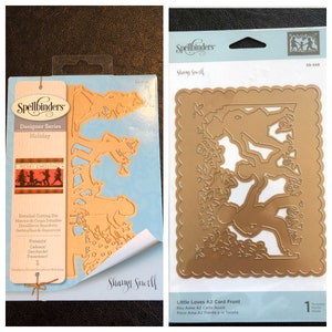 Spellbinders, Dies, Style S5-349, Little Loves, A2 Card Front, Scrapbooking, Die Cuts, Card Making