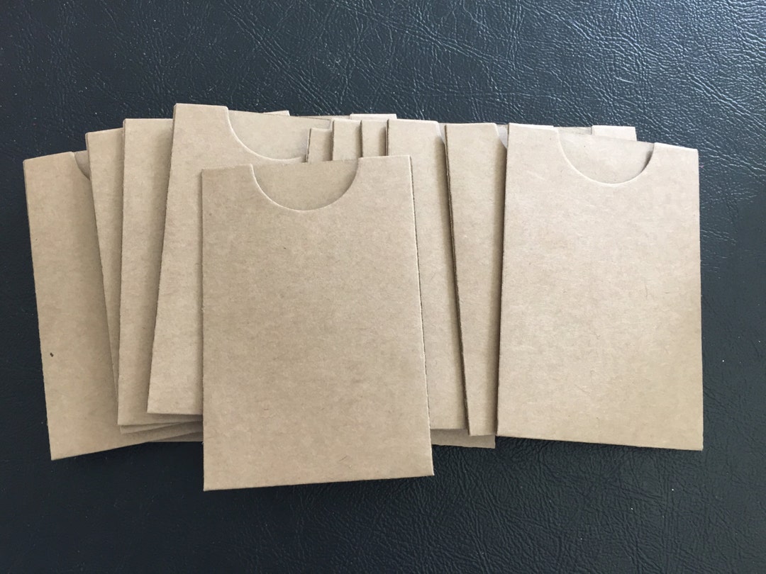Kraft Gift Card Holder: Handmade Mini Envelopes - Etsy