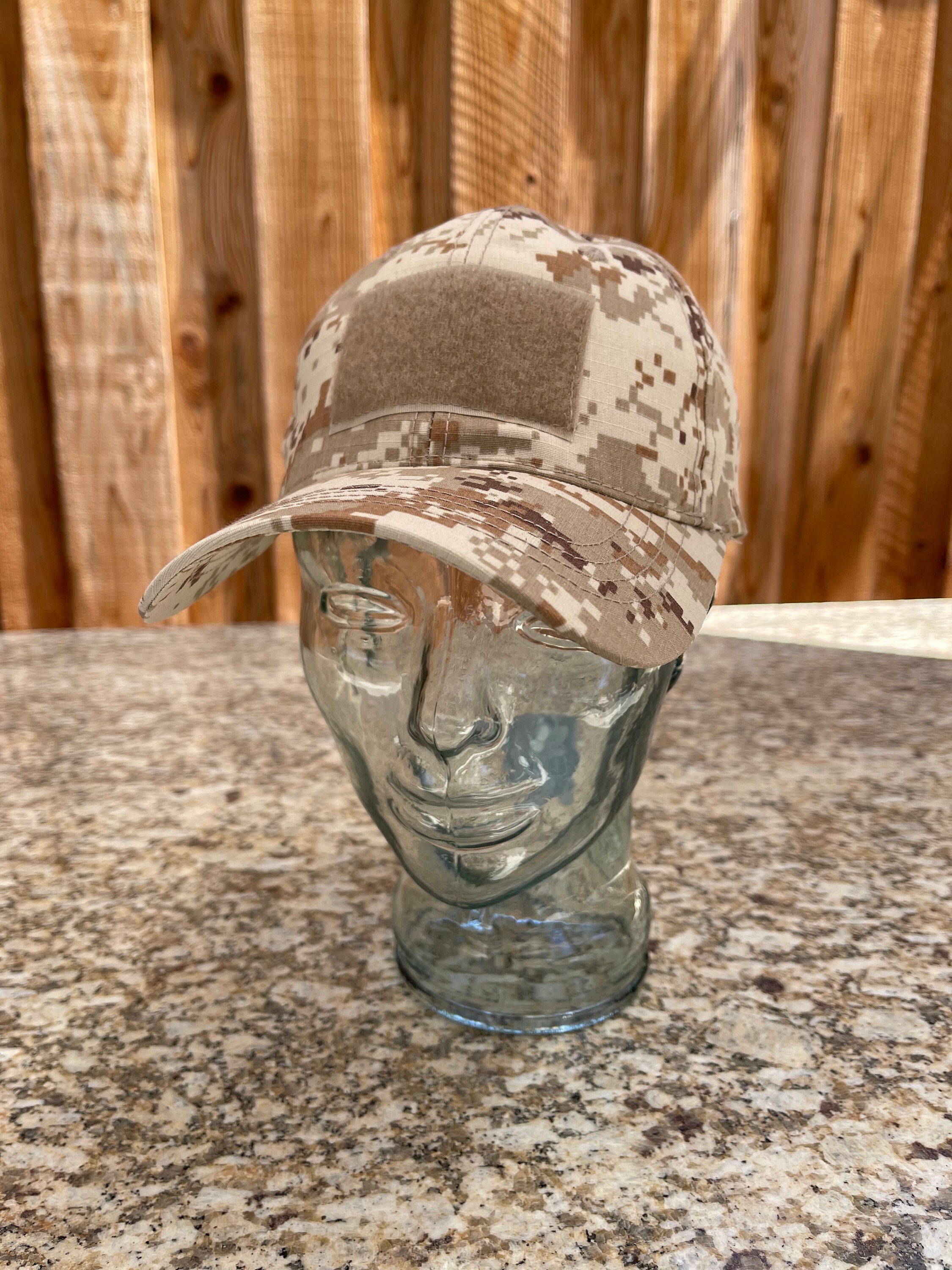 Dealer / Wholesale / Reseller Lot of 10 Caps - Camo Desert Digital US Military Tactical Baseball Cap Hat Hoop \u0026 Lock Patch Ready #1