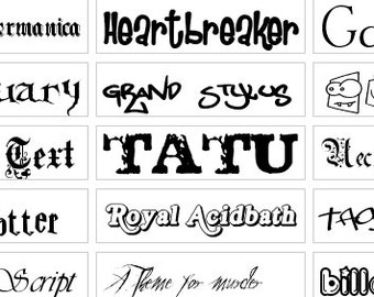 SVG Files + Fonts for Silhouette Cameo, Cricut Design Space, Sizzix, Sure Cuts A Lot 1 2 3 4 | Vector Art | Scrapbook | Vinyl & Paper