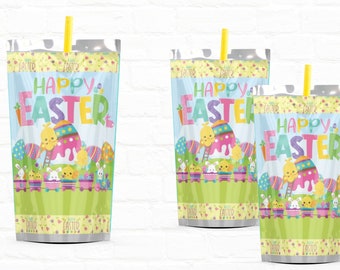 Easter Basket Stuffers  Drink Pouches Juice Labels - Get your Instant Download Now!