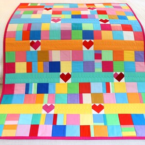 ON SALE!!! Baby Quilt, Handmade Multi-color Crib Quilt, Baby Quilt, Toddler Blanket, Quilted Baby Blanket, Patchwork Nursery Wall Hanging