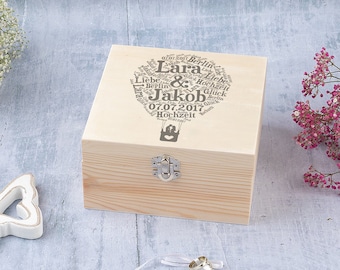 wedding money box, personalized money box, wedding gift, gift for couple, wedding couple