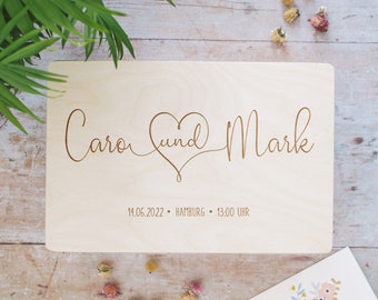 Personalized Wedding Keepsake Box | Personalized Wedding Gift | Keepsake Box for Couples | Wedding keepsake box
