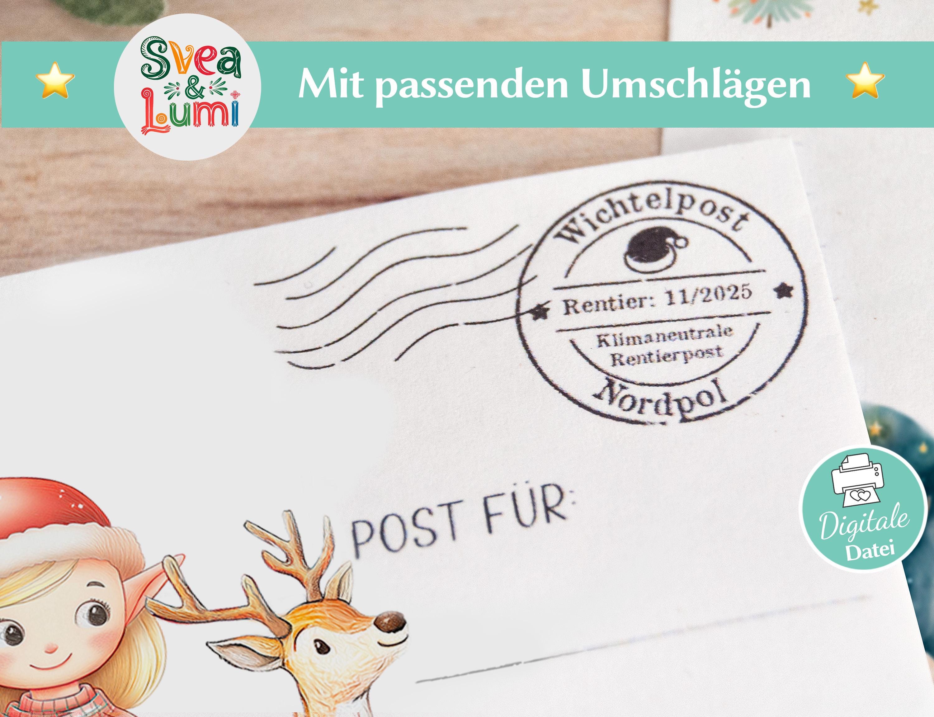 Printable Elf Letters With 24 Elf Stories for Download - Nisse & Lumi ...