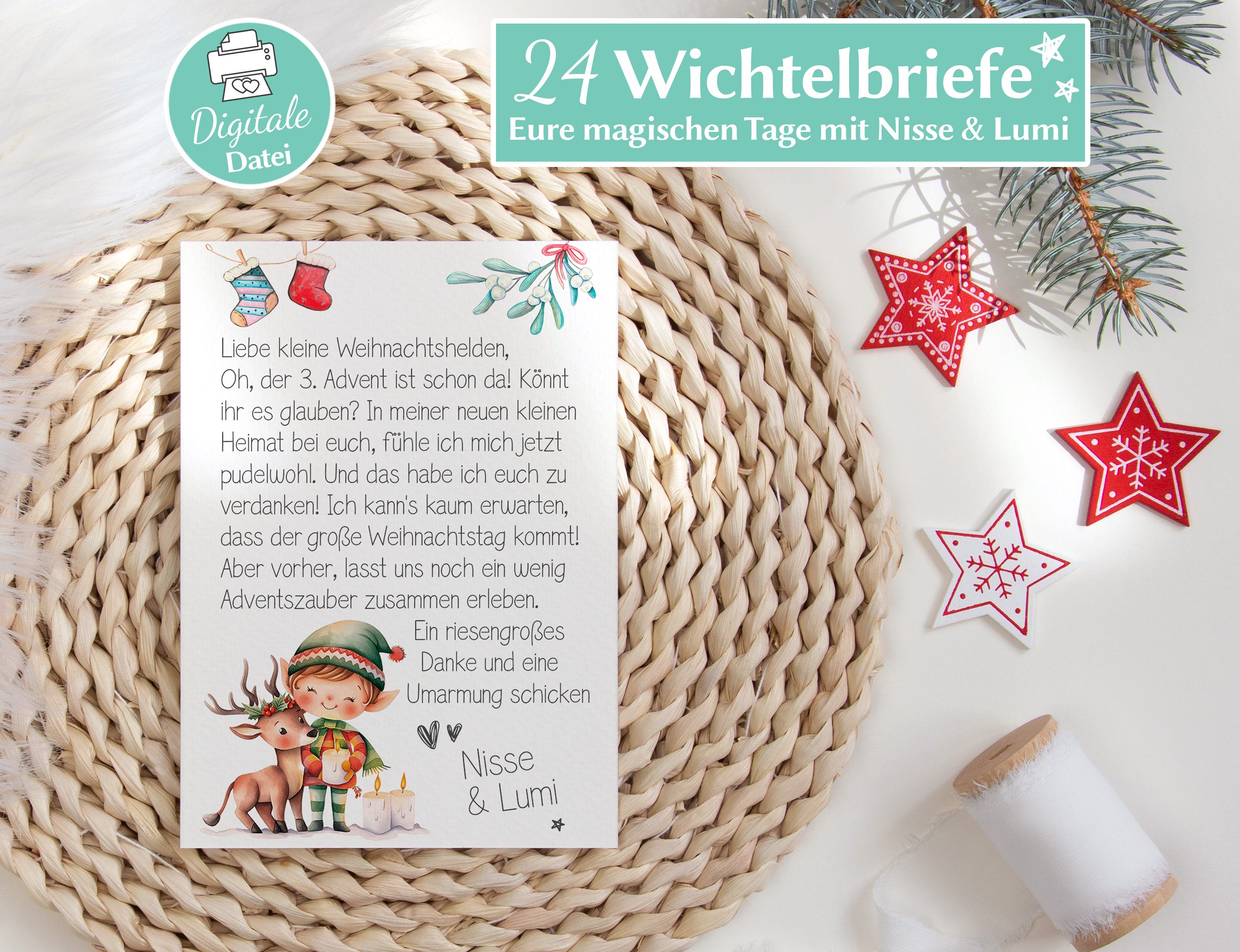 Secret Santa Letters to Print Out Secret Santa Post Christmas Elves Secret  Santa Accessories Christmas Advent Calendar Fairy Door Christmas Time - Etsy