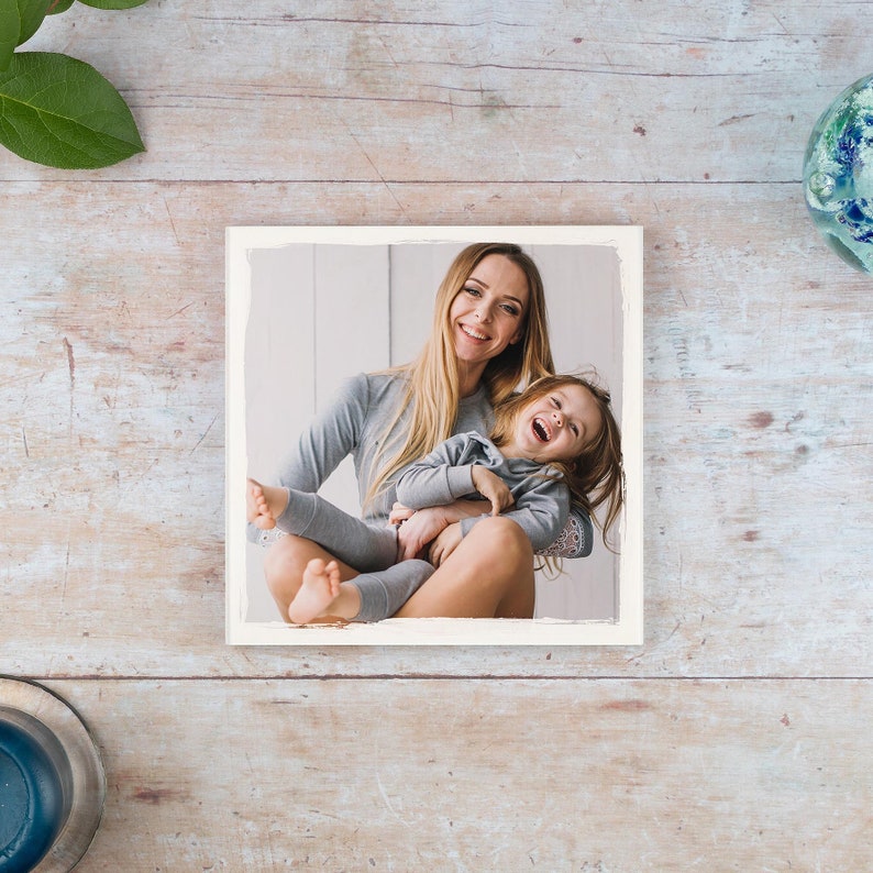 Weihnachtsgeschenk für die Familie Foto Geschenk Foto auf Holz Weihnachten 2022 Bild 3